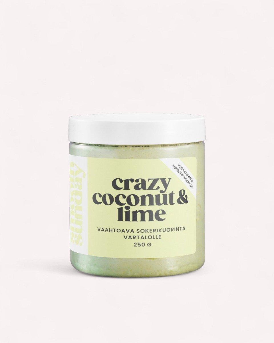 Crazy Coconut & Lime sokerikuorinta - Smooth Sunday